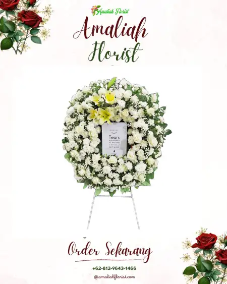 Krans Bunga Duka Cimaragas