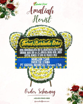 Papan Bunga Duka di Cimaragas