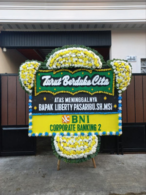 Papan Bunga Duka di Cimaragas